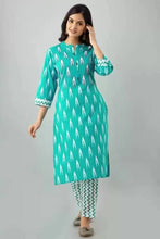 Load image into Gallery viewer, Jaipuri Printed Cotton Kurta with Pant Set_All Size
